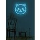 Cat Neon Whimsical Charm for Feline Lovers