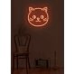 Cat Neon Whimsical Charm for Feline Lovers