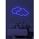Clouds Neon Daydream and Serenity in Soft Glow