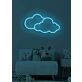 Clouds Neon Daydream and Serenity in Soft Glow