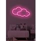 Clouds Neon Daydream and Serenity in Soft Glow