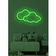 Clouds Neon Daydream and Serenity in Soft Glow