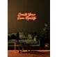 Create your own path Neon Light for Personal Journey and Creativity