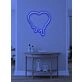 Dripping heart Neon Light Love Melting in Warmth and Affection