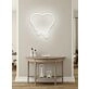 Dripping heart Neon Light Love Melting in Warmth and Affection