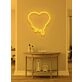 Dripping heart Neon Light Love Melting in Warmth and Affection