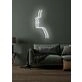 Duel Face Neon Intrigue of Internal Conflict and Harmony