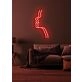 Duel Face Neon Intrigue of Internal Conflict and Harmony