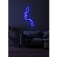 Duel Face Neon Intrigue of Internal Conflict and Harmony