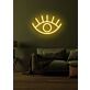 Eye Neon Gaze Deep and Insightful Illumination