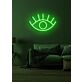 Eye Neon Gaze Deep and Insightful Illumination