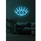 Eye Neon Gaze Deep and Insightful Illumination