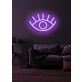 Eye Neon Gaze Deep and Insightful Illumination