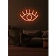 Eye Neon Gaze Deep and Insightful Illumination