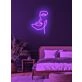 Face Neon Art Exploring Identity and Expression