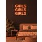 Girls Girls Girls Neon Vibrancy and Feminine Power