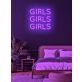 Girls Girls Girls Neon Vibrancy and Feminine Power