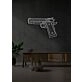 Gun LED Neon Bold Statement for Edgy Decor