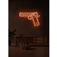 Gun LED Neon Bold Statement for Edgy Decor