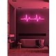 Heart Beat LED Neon Capturing Life's Rhythms in Glow