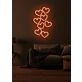 Hearts Neon Sign Love and Romance in Radiant Light
