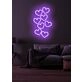 Hearts Neon Sign Love and Romance in Radiant Light