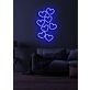 Hearts Neon Sign Love and Romance in Radiant Light