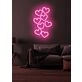 Hearts Neon Sign Love and Romance in Radiant Light