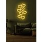 Hearts Neon Sign Love and Romance in Radiant Light