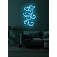 Hearts Neon Sign Love and Romance in Radiant Light