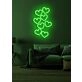 Hearts Neon Sign Love and Romance in Radiant Light