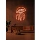 Jellyfish Neon Light Ethereal Beauty and Oceanic Calm