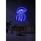 Jellyfish Neon Light Ethereal Beauty and Oceanic Calm