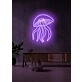 Jellyfish Neon Light Ethereal Beauty and Oceanic Calm