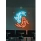 Koi Fish Neon Art Serenity and Grace for Tranquil Spaces