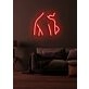 Lady LED Neon Elegance and Feminine Charm in Luminous Display
