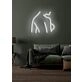 Lady LED Neon Elegance and Feminine Charm in Luminous Display