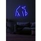 Lady LED Neon Elegance and Feminine Charm in Luminous Display