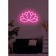 Lotus Neon Enlightenment and Purity in Radiant Form