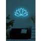 Lotus Neon Enlightenment and Purity in Radiant Form