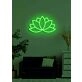 Lotus Neon Enlightenment and Purity in Radiant Form