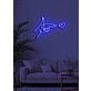 Love shot Neon Cupid's Arrow in Bright Light