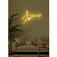 Love shot Neon Cupid's Arrow in Bright Light