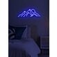 Mountain Sunrise Neon Dawn of New Beginnings