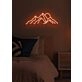 Mountain Sunrise Neon Dawn of New Beginnings