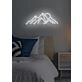 Mountain Sunrise Neon Dawn of New Beginnings