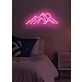 Mountain Sunrise Neon Dawn of New Beginnings