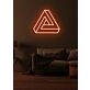 Triangle Neon Geometric Brilliance in Modern Design