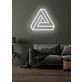Triangle Neon Geometric Brilliance in Modern Design