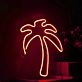 Palm Neon Tropical Escape in Radiant Light